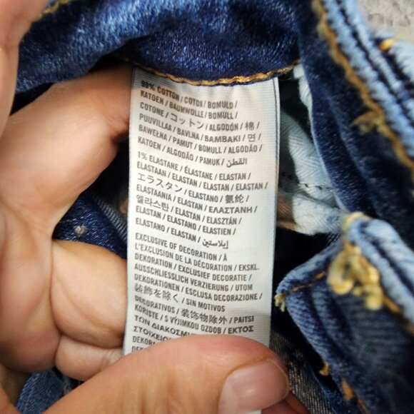 Abercrombie & Fitch Jeans Womens 24 Medium Wash Stretch Low Rise Skinny - Picture 11 of 12